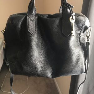 Black Fossil Purse
